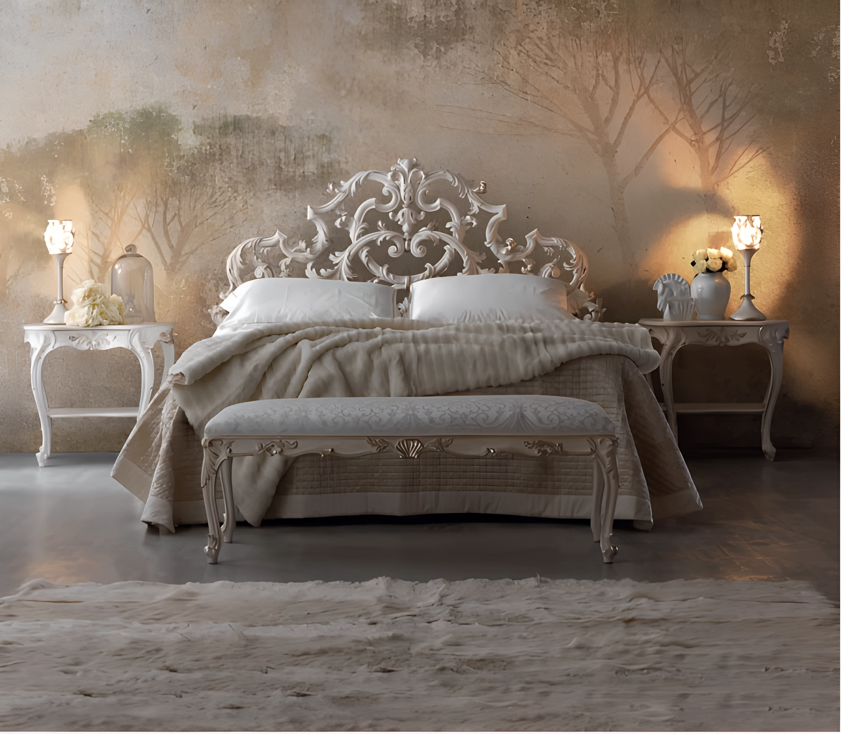 SILVANO GRIFONI - LETTO MATRIMONIALE CONTENITORE